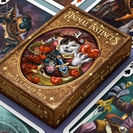 Spielkarten The Animal Instincts Poker and Oracle (Wizard) Playing Cards