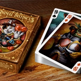 Spielkarten The Animal Instincts Poker and Oracle (Wizard) Playing Cards