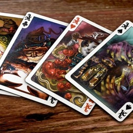 Spielkarten The Animal Instincts Poker and Oracle (Wizard) Playing Cards