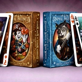 Spielkarten The Animal Instincts Poker and Oracle (Wizard) Playing Cards