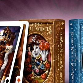 The Animal Instincts Poker and Oracle (Minstrel) Playing Cards