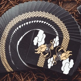 Spielkarten The Dragon (Black Gilded) Playing Cards