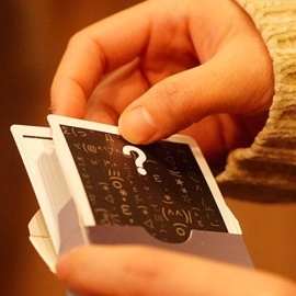 Spielkarten Simple Doodle (Mono) Playing Cards by Bacon Playing Card