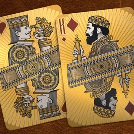Spielkarten Verum Videre 2023 Edition (Gold) by Kings Wild Project Inc.