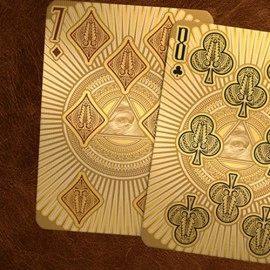 Spielkarten Verum Videre 2023 Edition (Gold) by Kings Wild Project Inc.