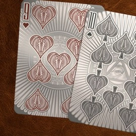 Spielkarten Verum Videre 2023 Edition (Silver) by Kings Wild Project Inc.