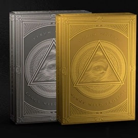 Spielkarten Verum Videre 2023 Edition (Silver) by Kings Wild Project Inc.