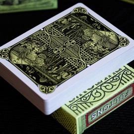 Spielkarten FULTON'S Day Of The Dead Green Edition Playing Cards