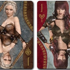 Rubynis Royal Playing Cards Blue Wax Seal (Limited Edition)