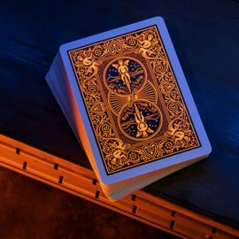 Spielkarten Bicycle Neon Solar-Orange Rider Back Playing Cards