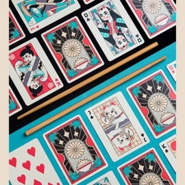 Spielkarten Ramen Heads Playing Cards