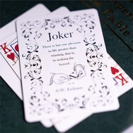 Spielkarten Fig. 25 Playing Cards by Cosmo Solano and Printed at US Playing Cards