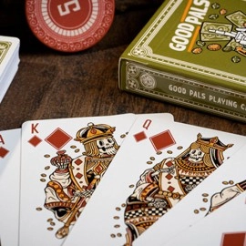 Spielkarten Chancers V3 Green (Marked) Playing Cards by Good Pals