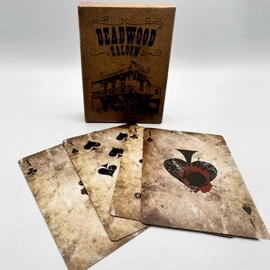 Spielkarten Deadwood Marked (Blue) Playing Cards by Matthew Wright and Mark Bennett