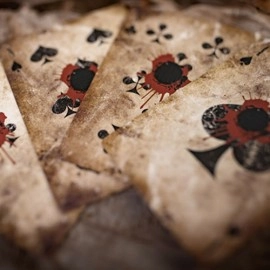 Spielkarten Deadwood Marked (Red) Playing Cards by Matthew Wright and Mark Bennett