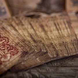 Spielkarten Deadwood Marked (Red) Playing Cards by Matthew Wright and Mark Bennett