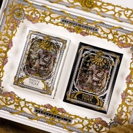 White Tiger Classic Box Set by Ark Playing Cards