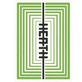 Spielkarten HEATH BACK PLAYING CARDS - LENNART GREEN EDITION Playing Cards