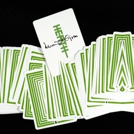 Spielkarten HEATH BACK PLAYING CARDS - LENNART GREEN EDITION Playing Cards