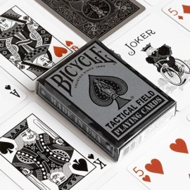 Spielkarten Bicycle Tactical Field (Black) Playing Cards by US Playing Card Co