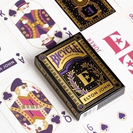 Spielkarten Bicycle Elton John Playing Cards by US Playing Card Co