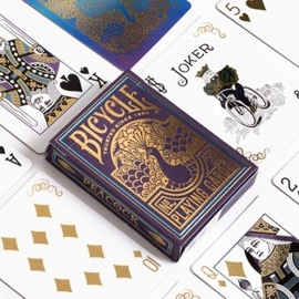 Spielkarten Bicycle Purple Peacock Playing Cards by US Playing Card Co