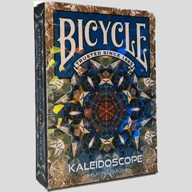 Spielkarten Bicycle Kaleidoscope Blue Playing Cards