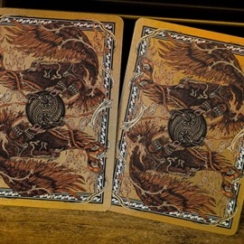 Vermilion Bird Luxury Frame by Ark Playing Cards
