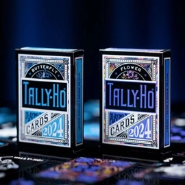 Spielkarten Tally-Ho 2024 (Flower) Playing Cards by US Playing Card Co