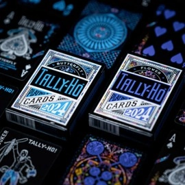 Spielkarten Tally-Ho 2024 (Flower) Playing Cards by US Playing Card Co