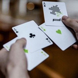 Spielkarten Tempo Green Playing Cards