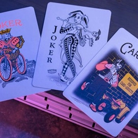 Spielkarten Bicycle Star-Fire Pink Neon Playing Cards