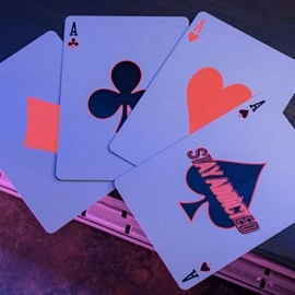 Spielkarten Bicycle Star-Fire Pink Neon Playing Cards