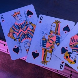 Spielkarten Bicycle Star-Fire Pink Neon Playing Cards