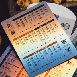 Spielkarten Night Market: Holographic by 808 Magic & Bacon Magic