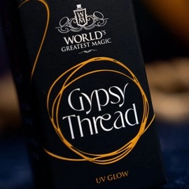 WGM UV GLOW GYPSY THREAD ORANGE REFILL SPOOL by Murphy's Magic