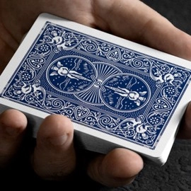 Bicycle Marked Rider Back (Blue) by Ondrej Psenicka