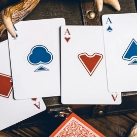Sanctuary (Red) Playing Cards