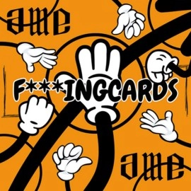 F***ing Cards (Orange Blackout Edition) by Ame Molin
