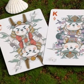 Spielkarten Samurai Otter Playing Cards - MIZU Edition (Standard blue) Playing Cards