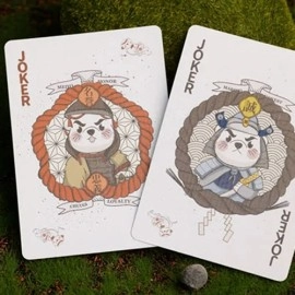 Spielkarten Samurai Otter Playing Cards - Hono Edition (Standard red) Playing Cards