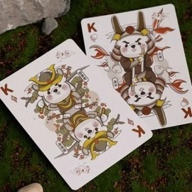 Spielkarten Samurai Otter Playing Cards - Hono Edition (Standard red) Playing Cards