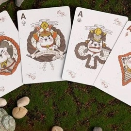 Spielkarten Samurai Otter Playing Cards - Hono Edition (Standard red) Playing Cards
