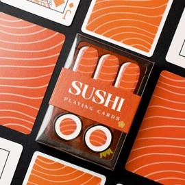 Spielkarten Sushi (Tuna Nigiri) Playing Cards by BAOBAO Restaurant