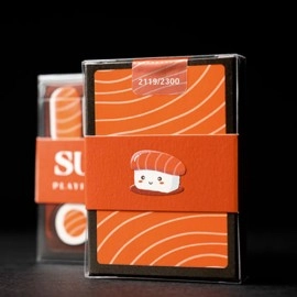 Spielkarten Sushi (Salmon Nigiri) Playing Cards by BAOBAO Restaurant