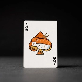 Spielkarten Sushi (Salmon Nigiri) Playing Cards by BAOBAO Restaurant