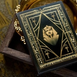 Spielkarten Egypt Mythology Black Edition (Pharaoh, Dark Gray) Playing Cards