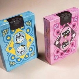 Spielkarten Bicycle Cat (Pink) Playing Cards by US Playing Card Co.