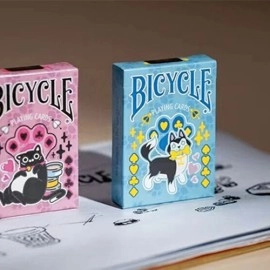 Spielkarten Bicycle Cat (Pink) Playing Cards by US Playing Card Co.