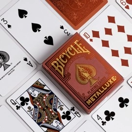 Spielkarten Bicycle Metalluxe Red Playing Cards by US Playing Card Co.